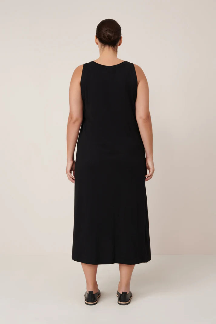 Kowtow Tank Swing Dress Black