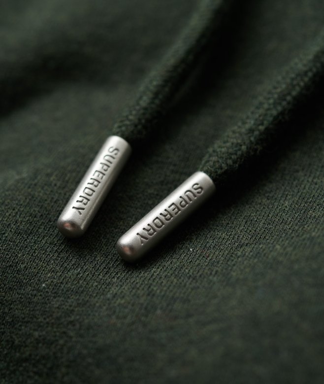 Superdry Essential Logo Hoodie Dark Olive Marle
