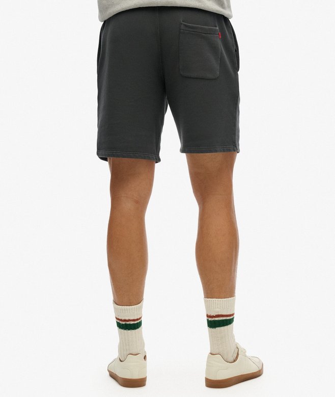 Superdry Micro Logo Short Washed Black