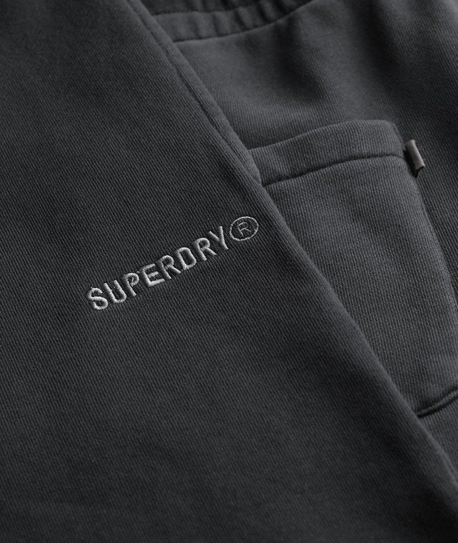 Superdry Micro Logo Short Washed Black