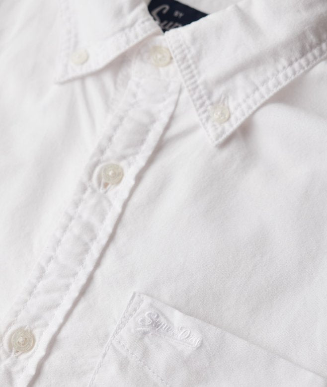 Superdry Cotton LS Oxford Shirt Optic