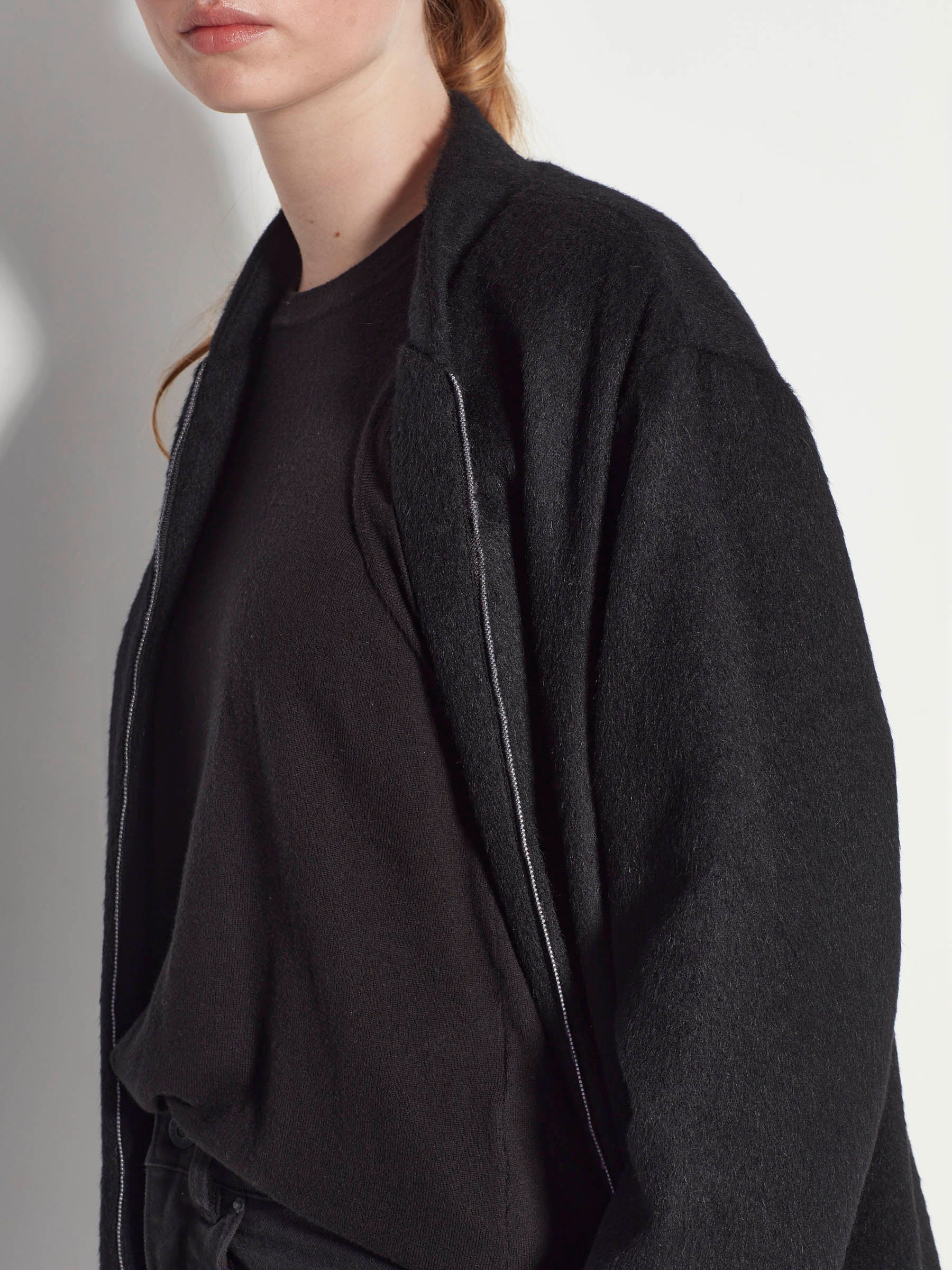 Juliette Hogan Cybie Bomber Black