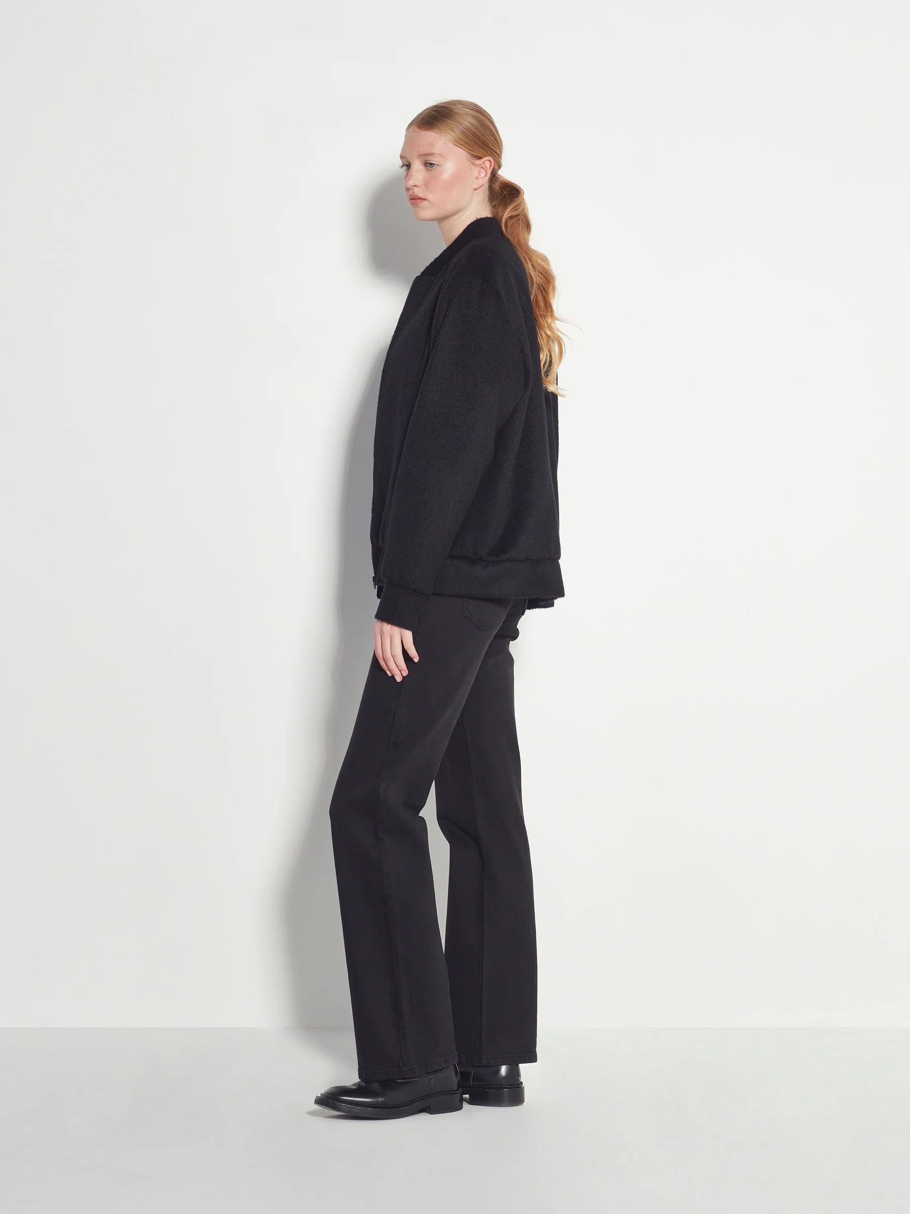 Juliette Hogan Cybie Bomber Black