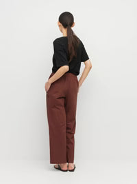 Juliette Hogan Ko Trouser Chestnut