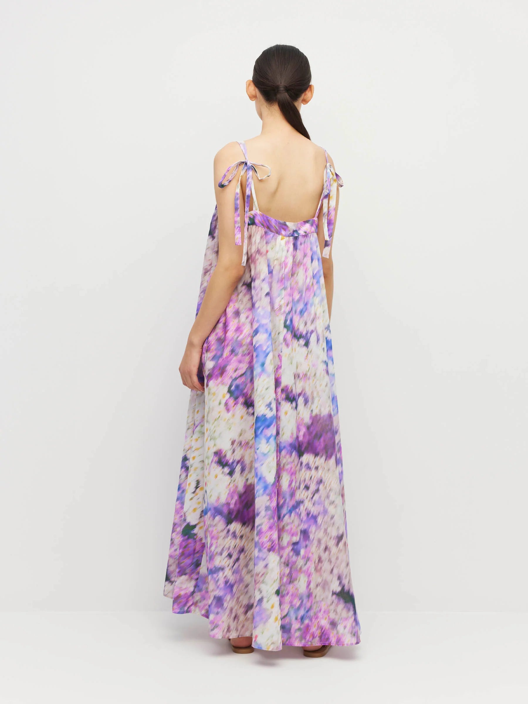Juliette Hogan Emmeline Dress (Lavender Mist Cotton) Aster