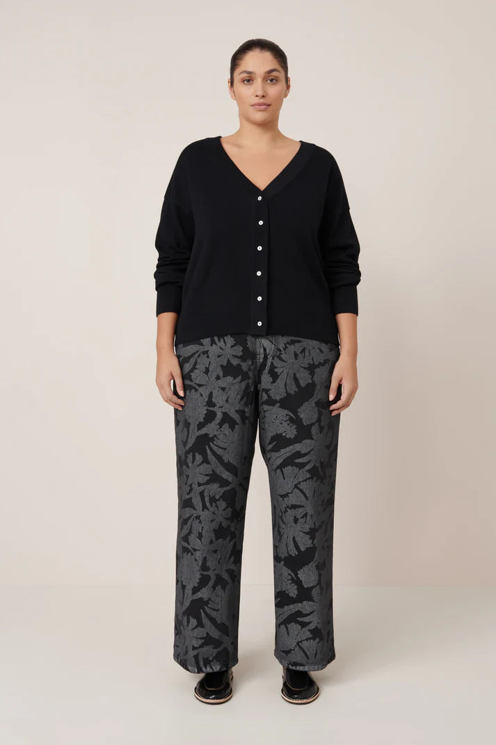 Kowtow Willow Cardigan Black