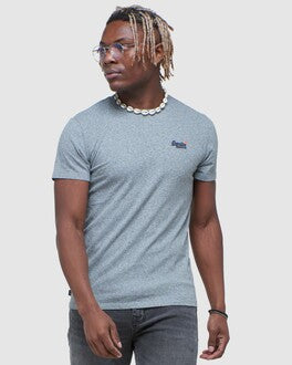 Superdry OL Vintage Emblem Tee Noos Grey Marle