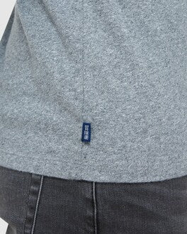 Superdry OL Vintage Emblem Tee Noos Grey Marle