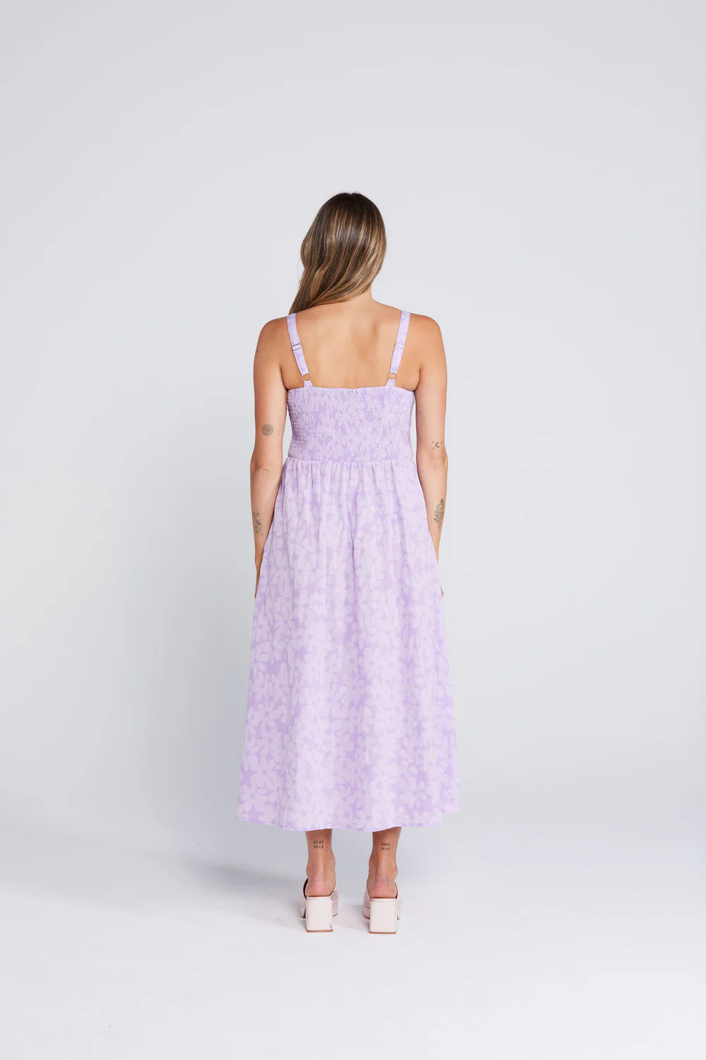 Thing Thing Sweet Daisy Dress Violet Daisy