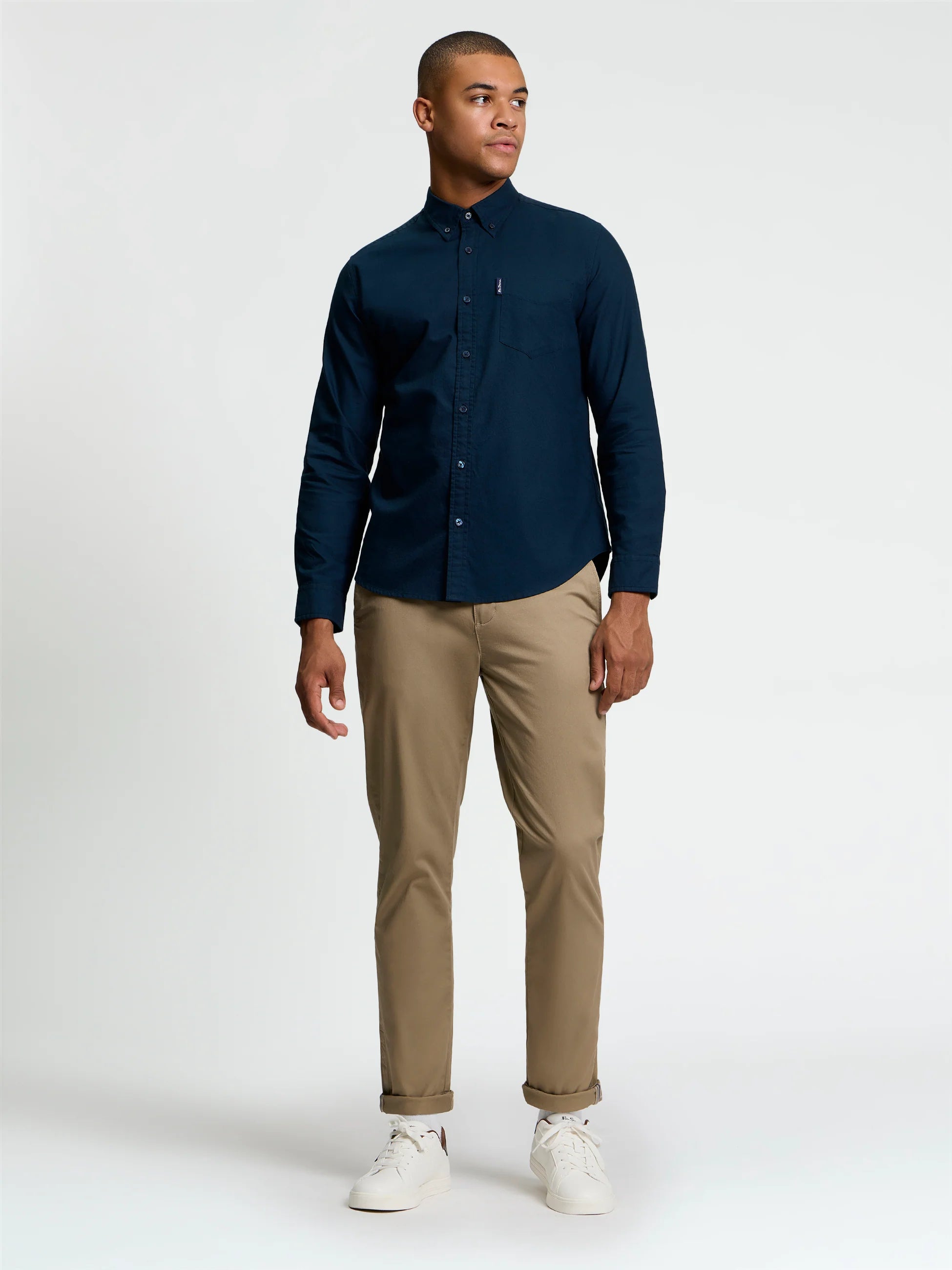 Ben Sherman Signature Oxford Shirt Dark Navy