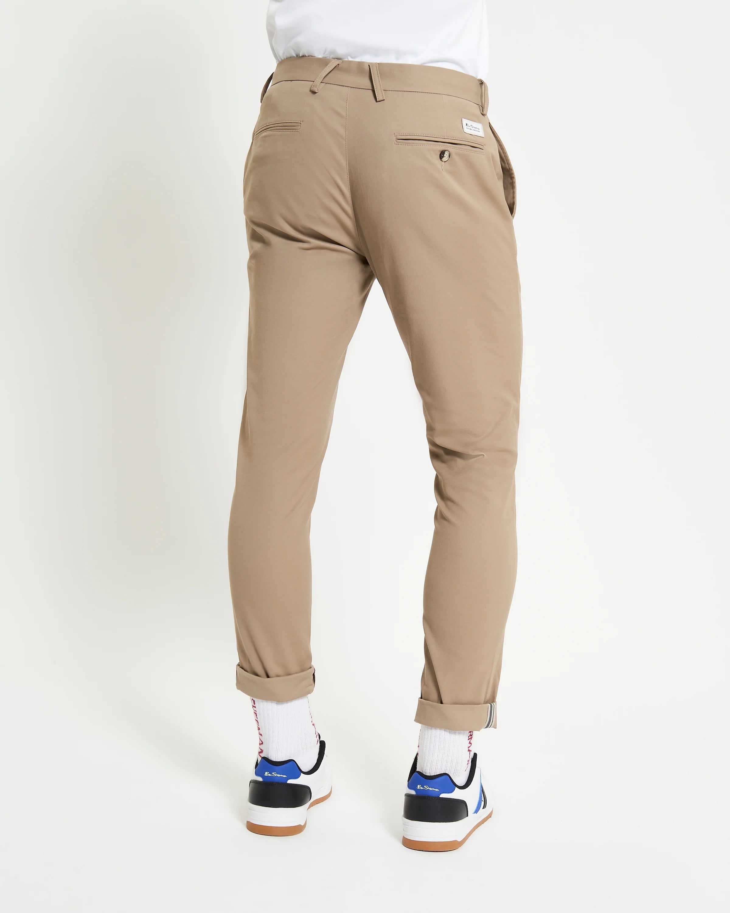 Ben Sherman Signature  Slim Stretch Chino Stone