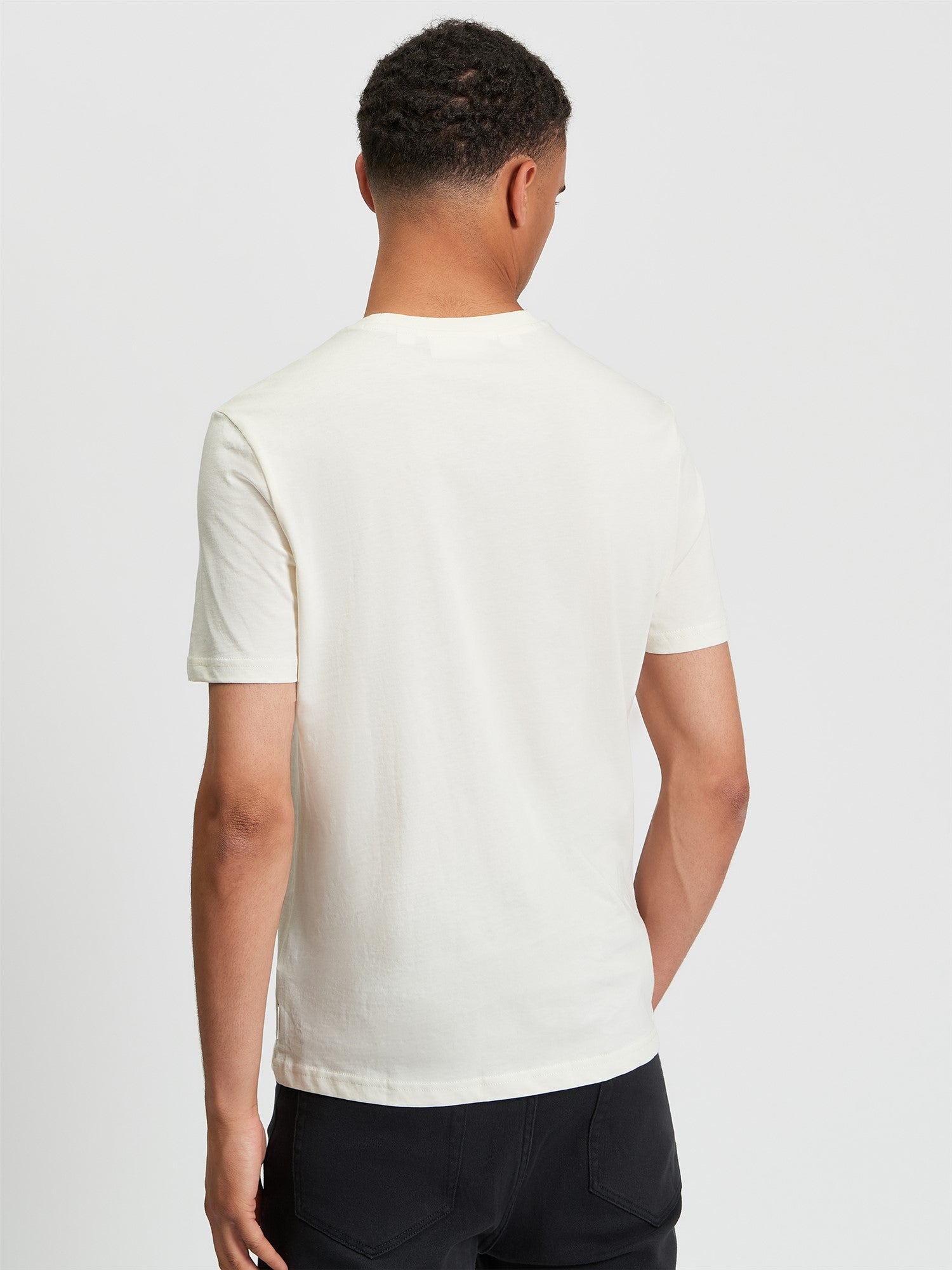 Ben Sherman Turn Table Tee Ivory