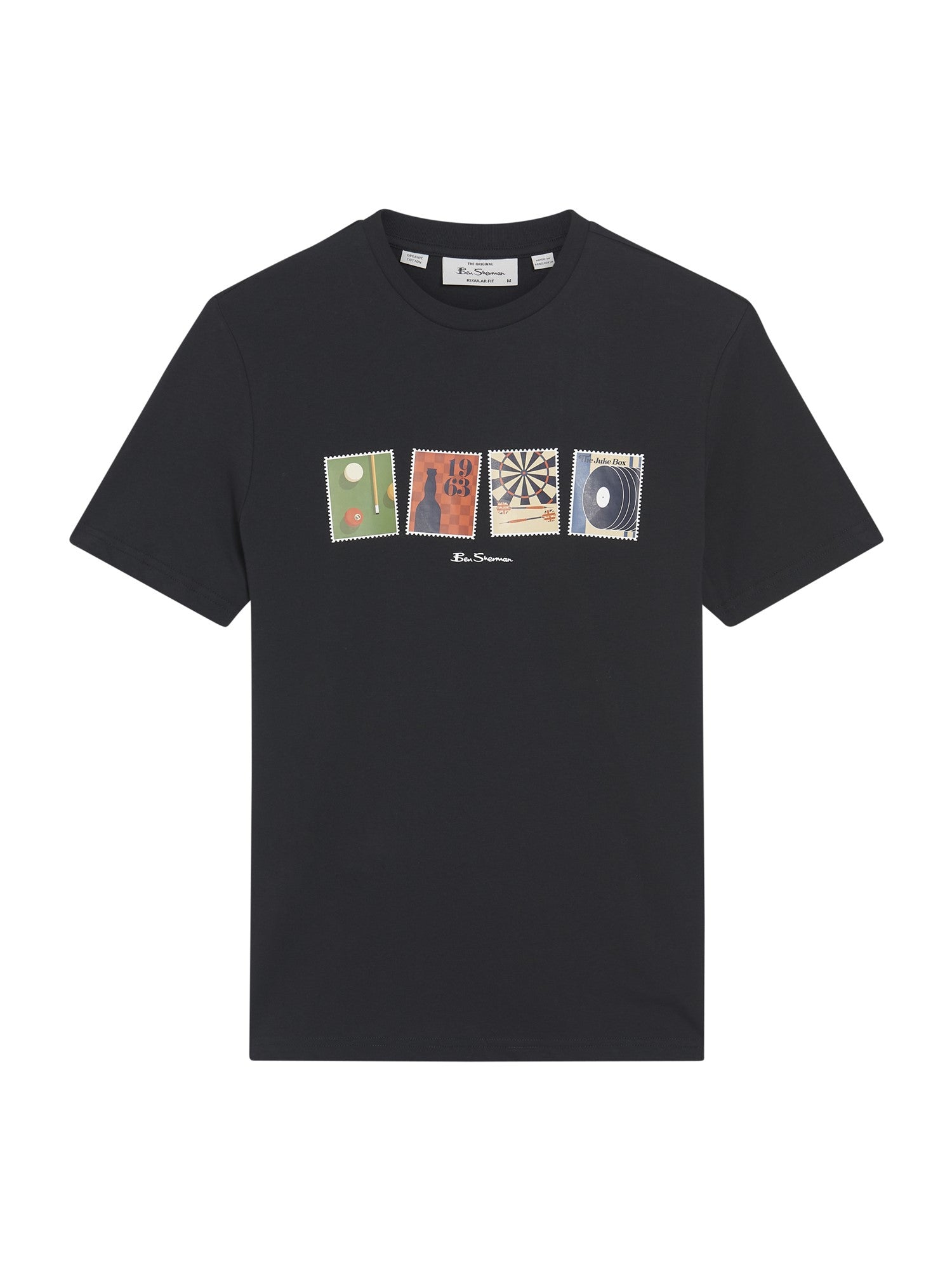 Ben Sherman Pub Sports Tee Black