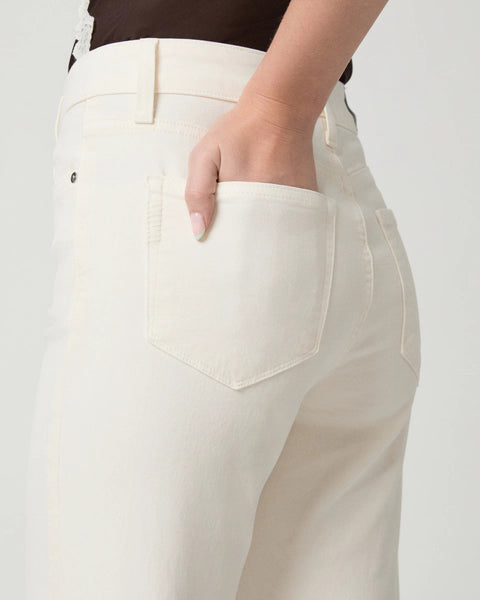 Paige Denim Stevie Ankle Cream Cloud