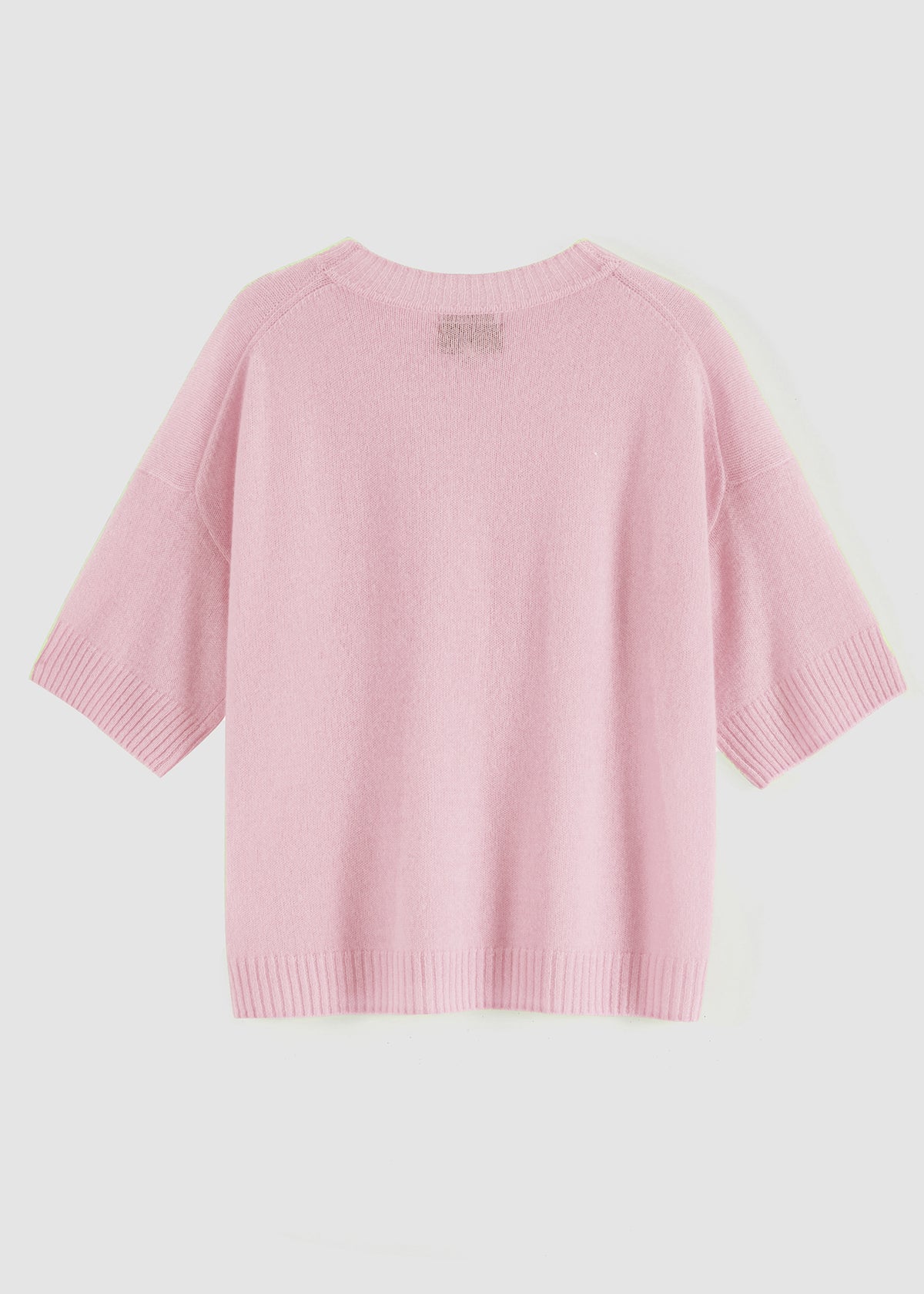 Aleger Cashmere Featherweight Top Pearl Pink