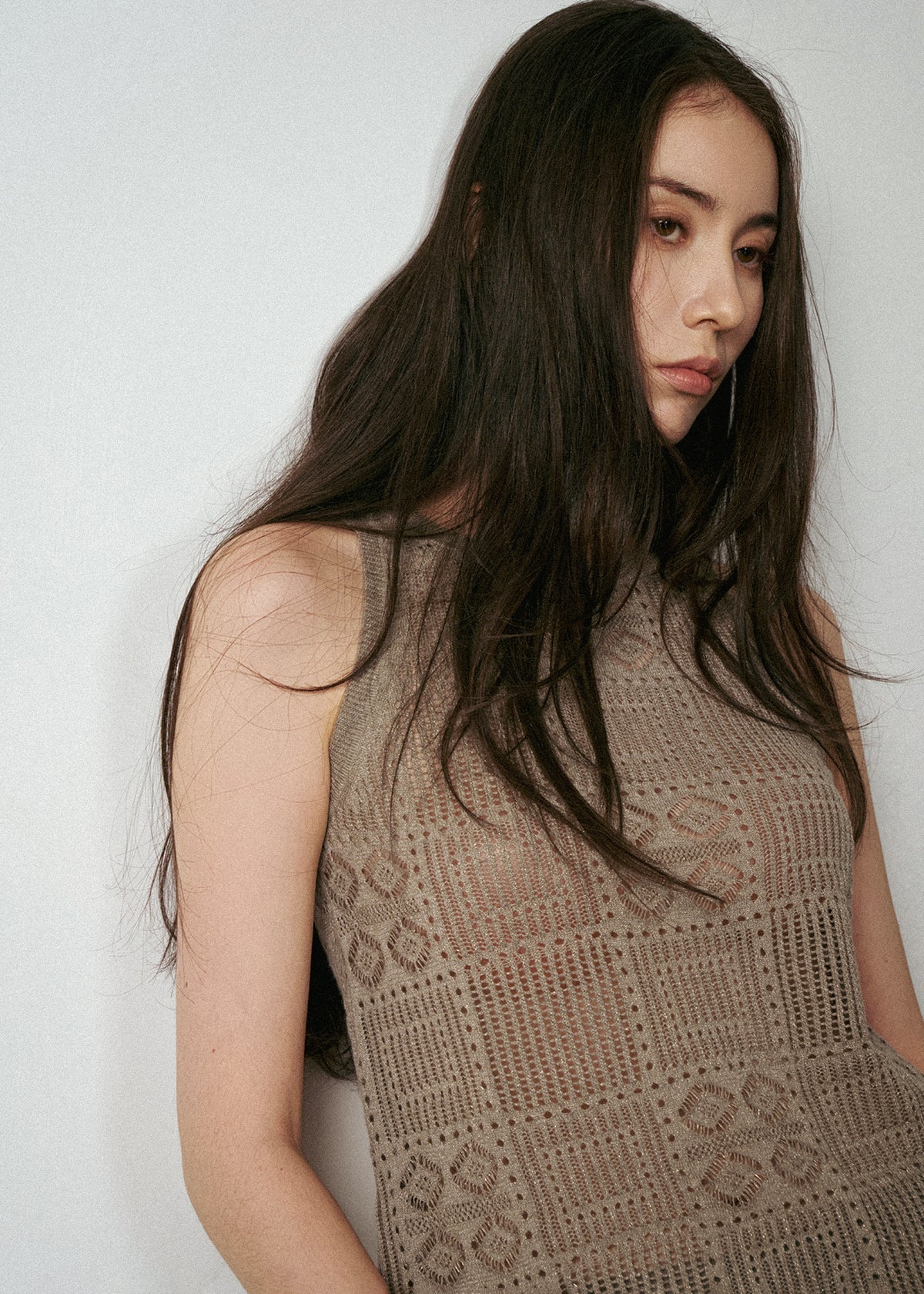 Aleger Guipure Tank Flax Star