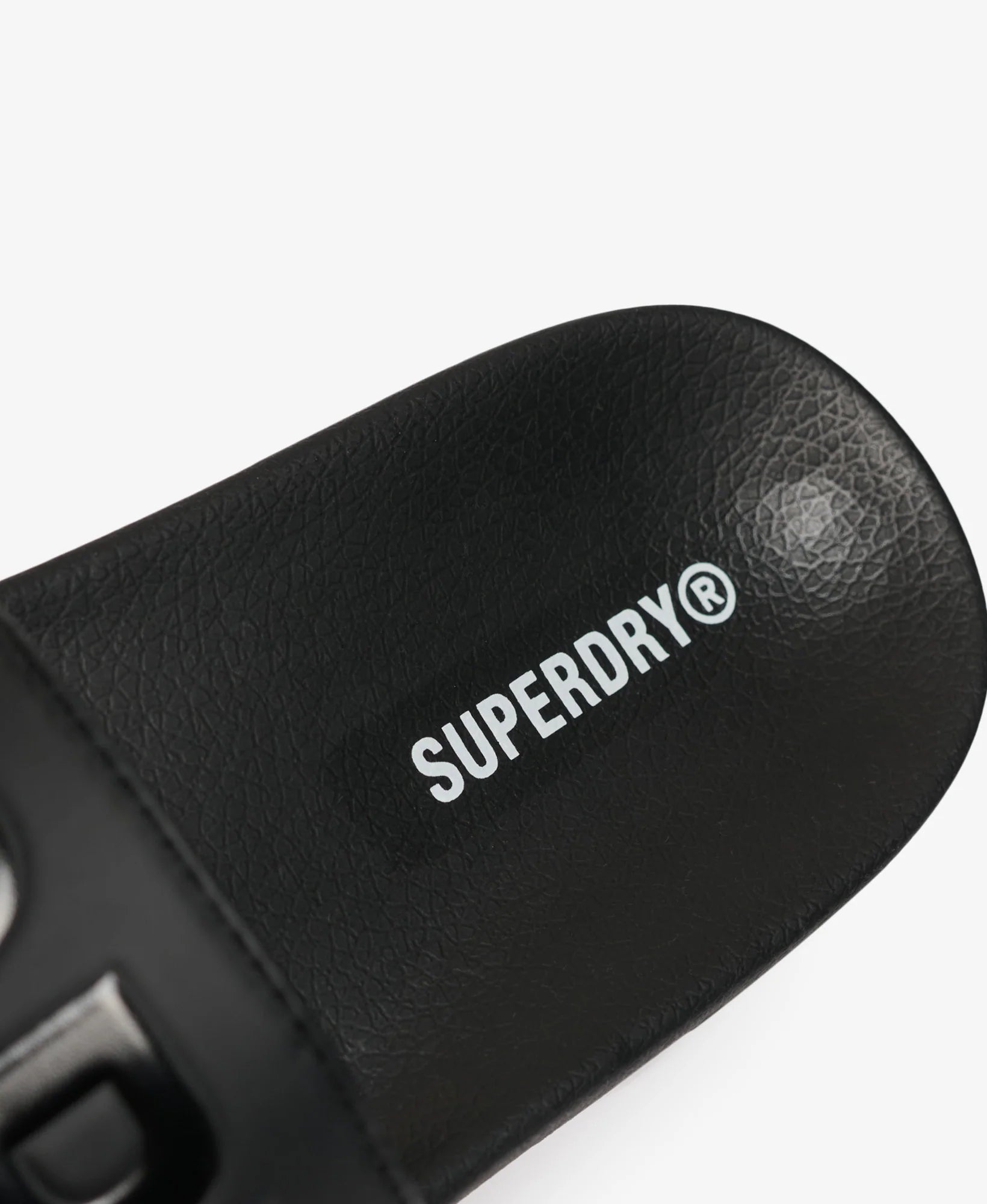 Superdry Core Graphic Pool Slide Black