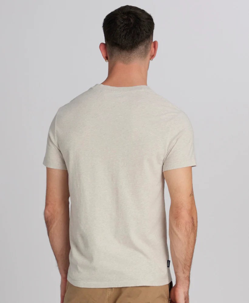 Superdry Essential Logo T-shirt Oat Cream Marle