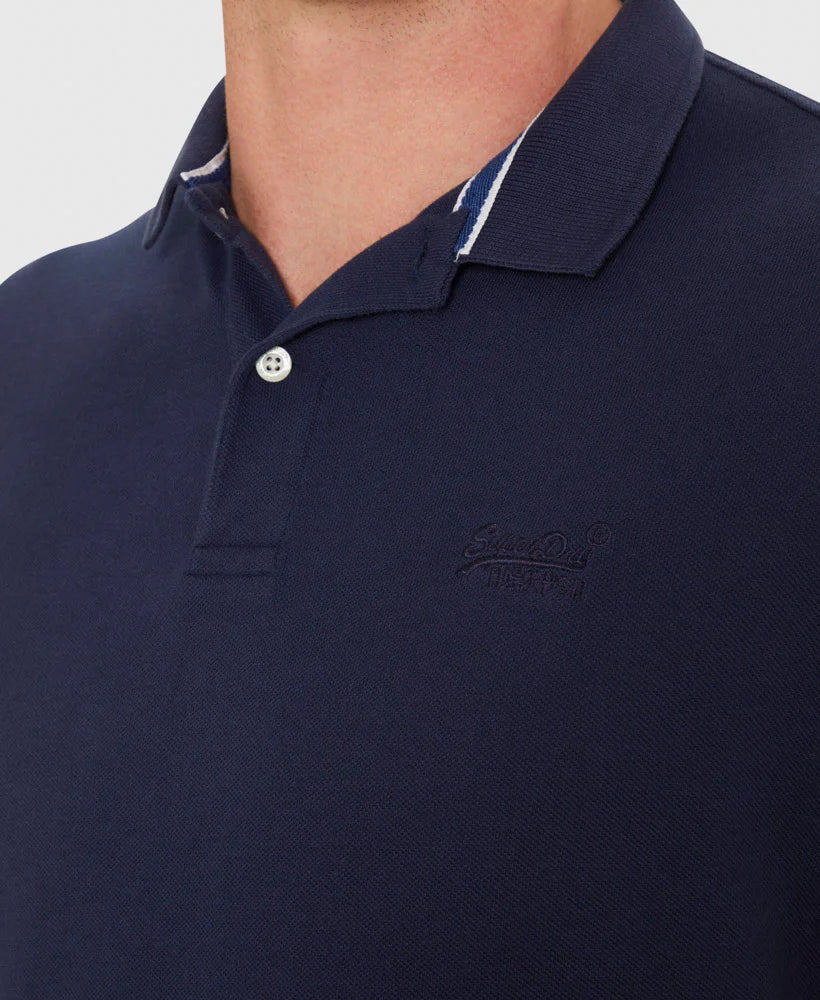 Superdry Classic Pique Polo Rich Navy