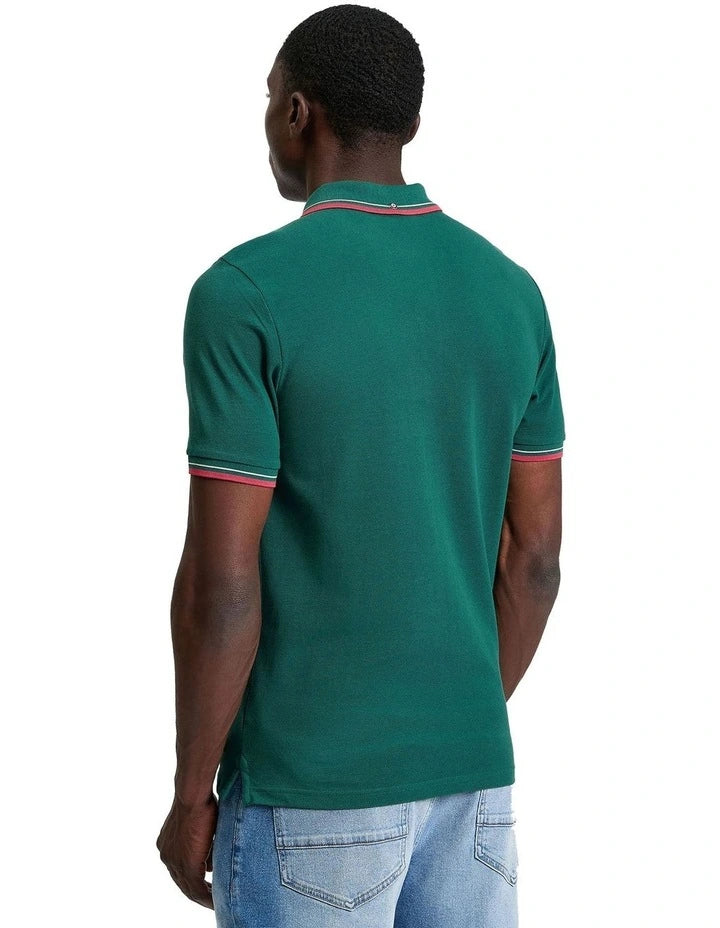Ben Sherman Signature Pique Polo Dark Green