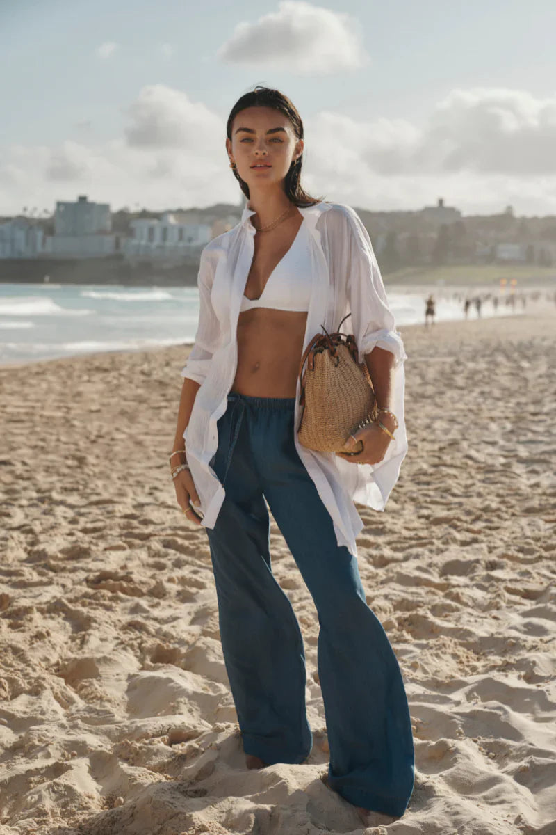 Sea Level Denim Surf Tide Pants