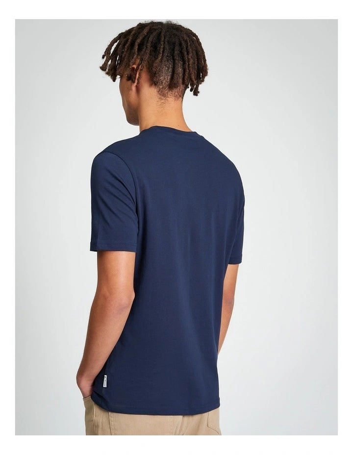 Ben Sherman Cassette Stack Tee Dark Navy