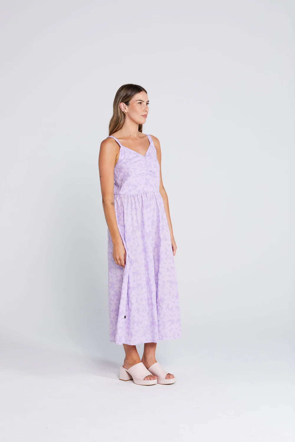 Thing Thing Sweet Daisy Dress Violet Daisy