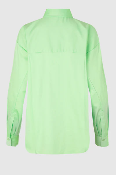 Second Female Milas Classic Shirt Pistachio Green