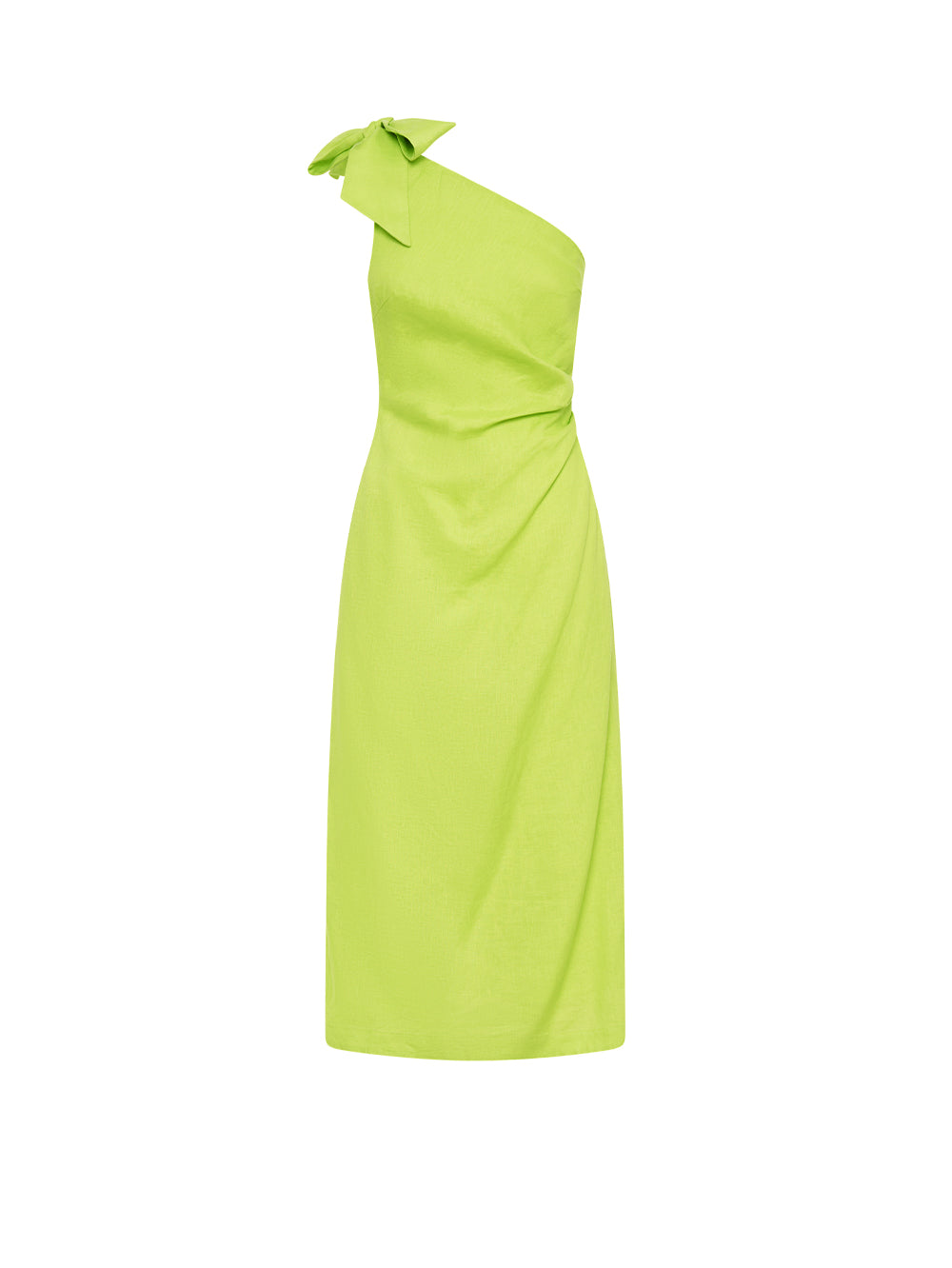 Kivari Addison Midi Dress Lime