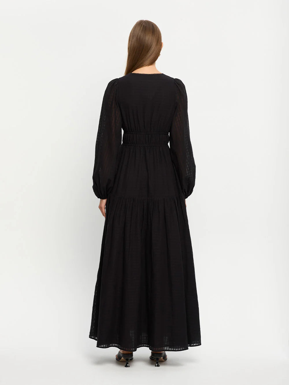 Kivari Annie Maxi Dress Black