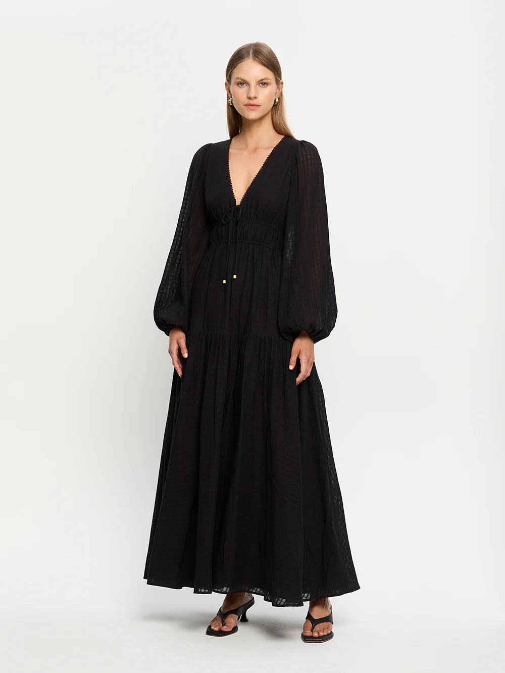 Kivari Annie Maxi Dress Black
