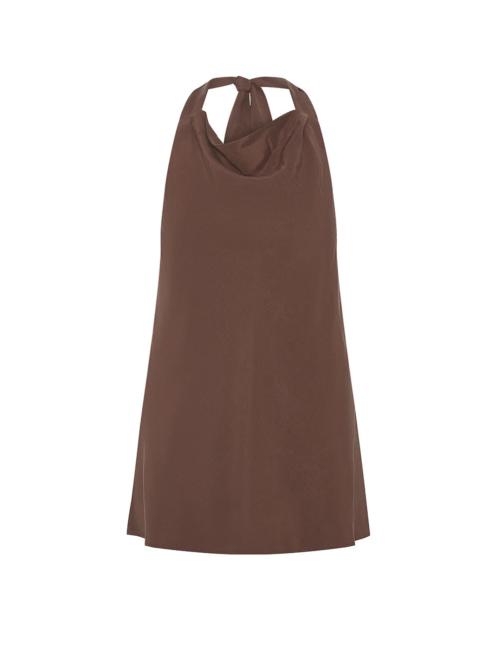 Kivari Arabella Halter Top Chocolate
