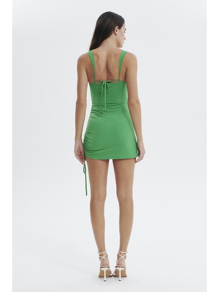 Ownley Carly Mini Dress Green Apple