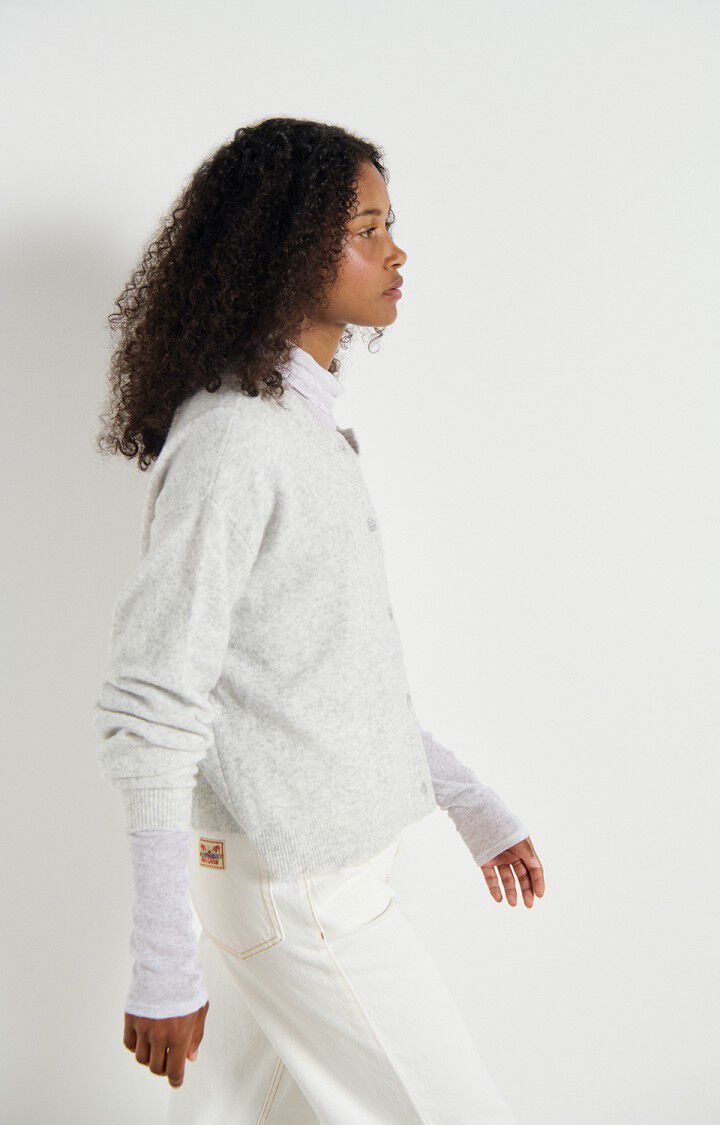 American Vintage Damsville 19E Cardigan Heather Grey