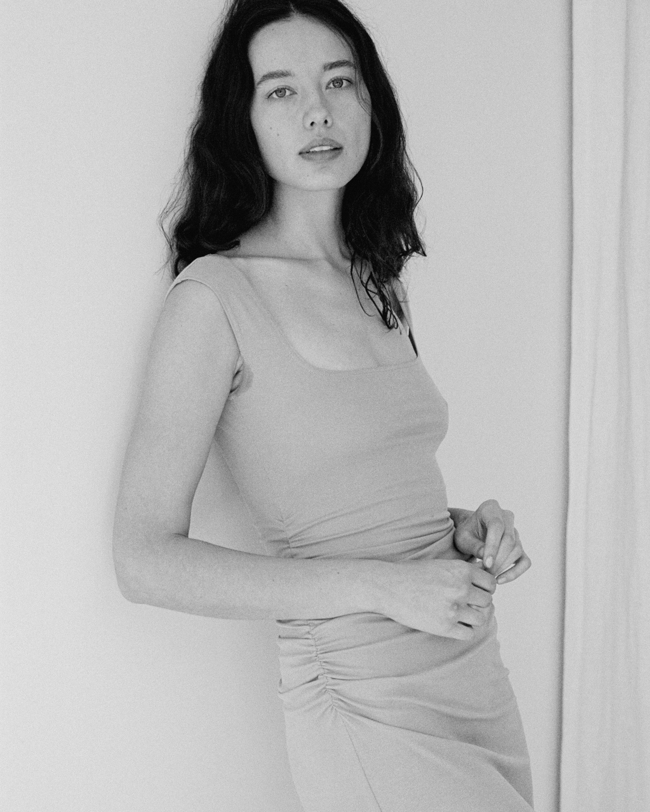 Dominique Healy Naia to the Floor Dress Iris