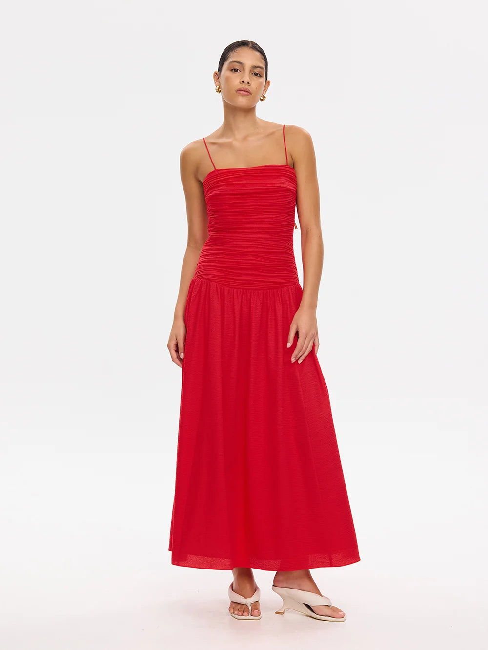 Kivari Aylin Maxi Dress Red