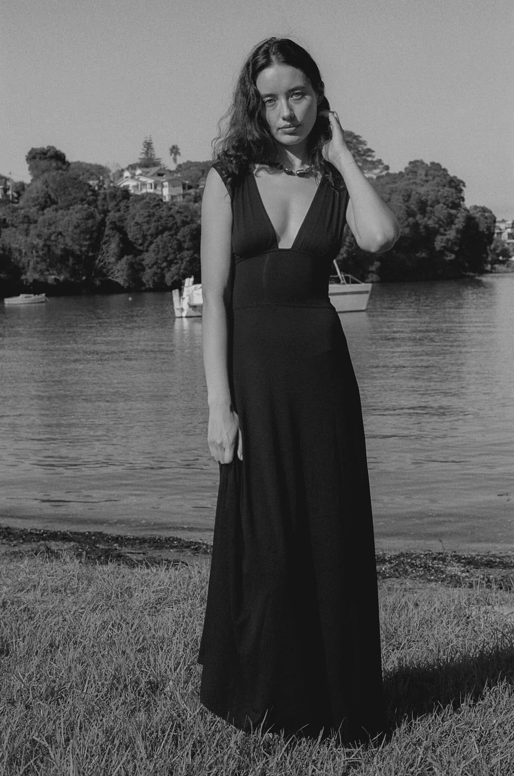 Dominique Healy Marilyn Dress Black