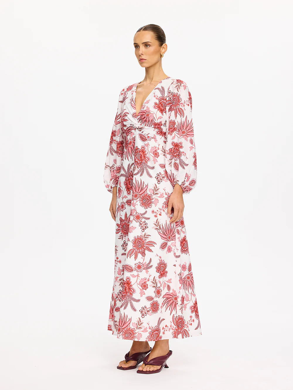 Kivari Bailey Maxi Dress Red