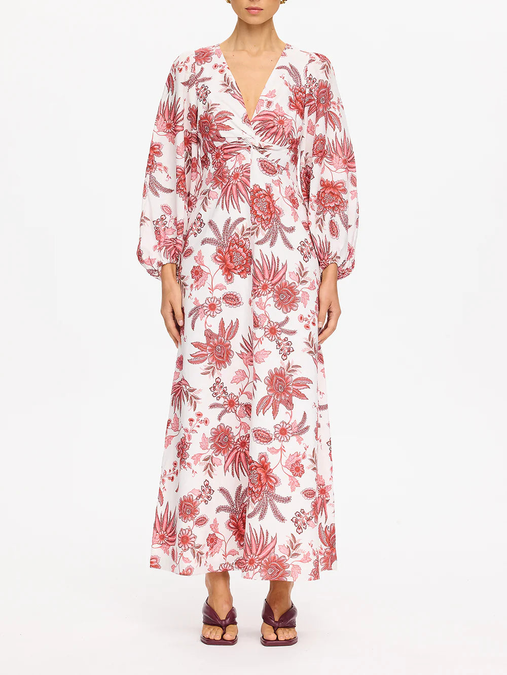 Kivari Bailey Maxi Dress Red