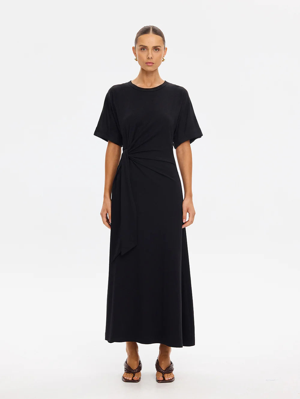 Kivari Erina Maxi Dress Black