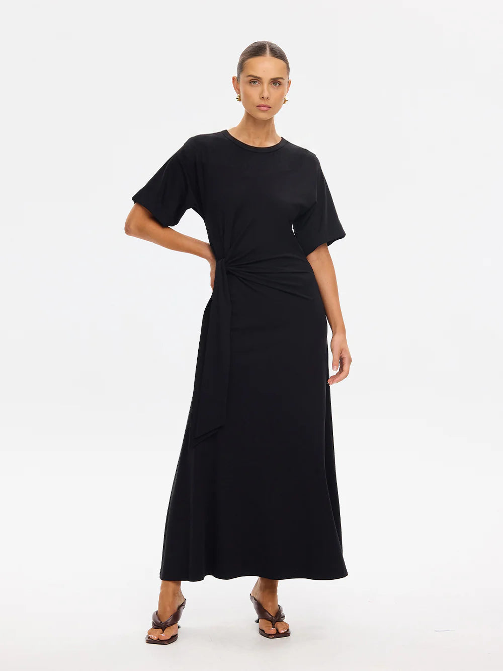 Kivari Erina Maxi Dress Black