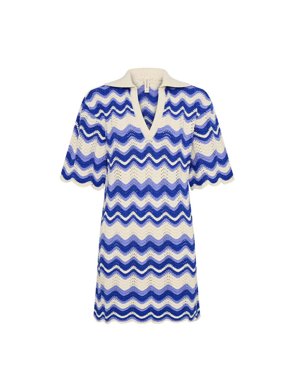 Kivari Leighton Mini Dress Blue Wave