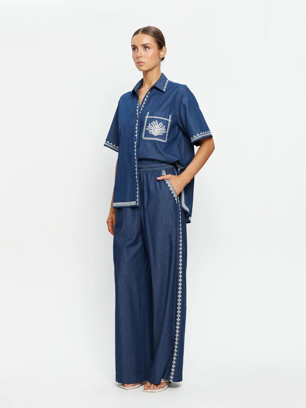 Kivari Emile Chambray Pants