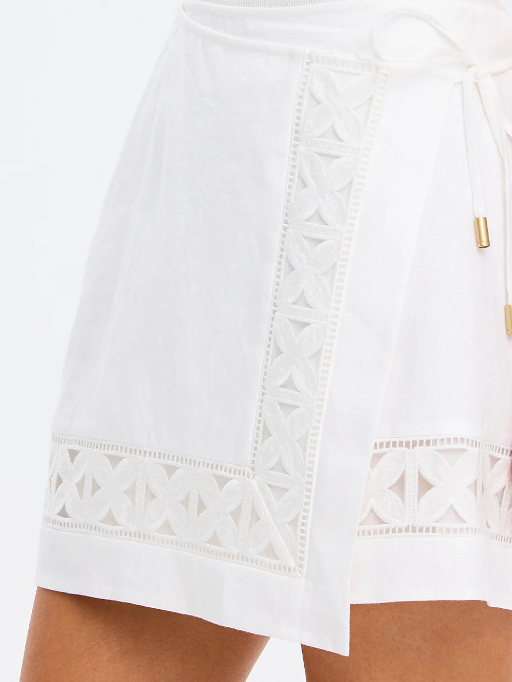 Kivari Marley Mini Skirt Ivory