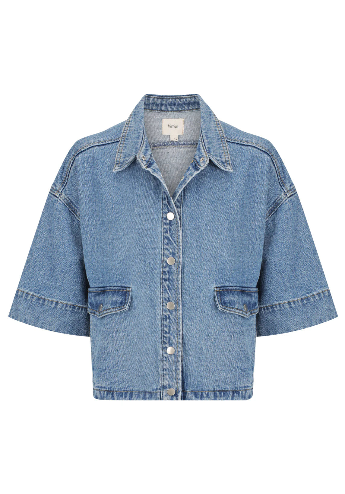 Morrison Fynn Denim Shirt Blue