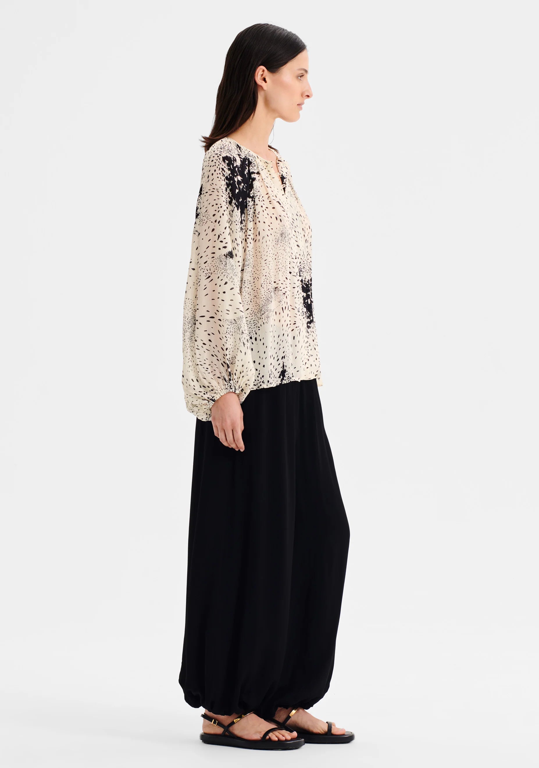 Morrison Florian Blouse Ecru