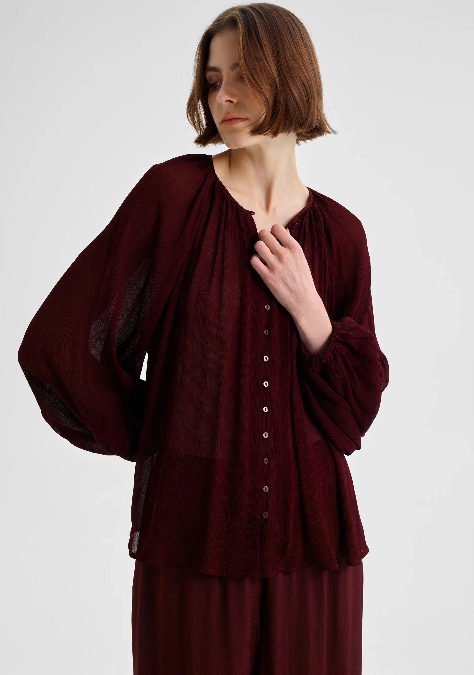 Morrison  Florian Blouse Pinot
