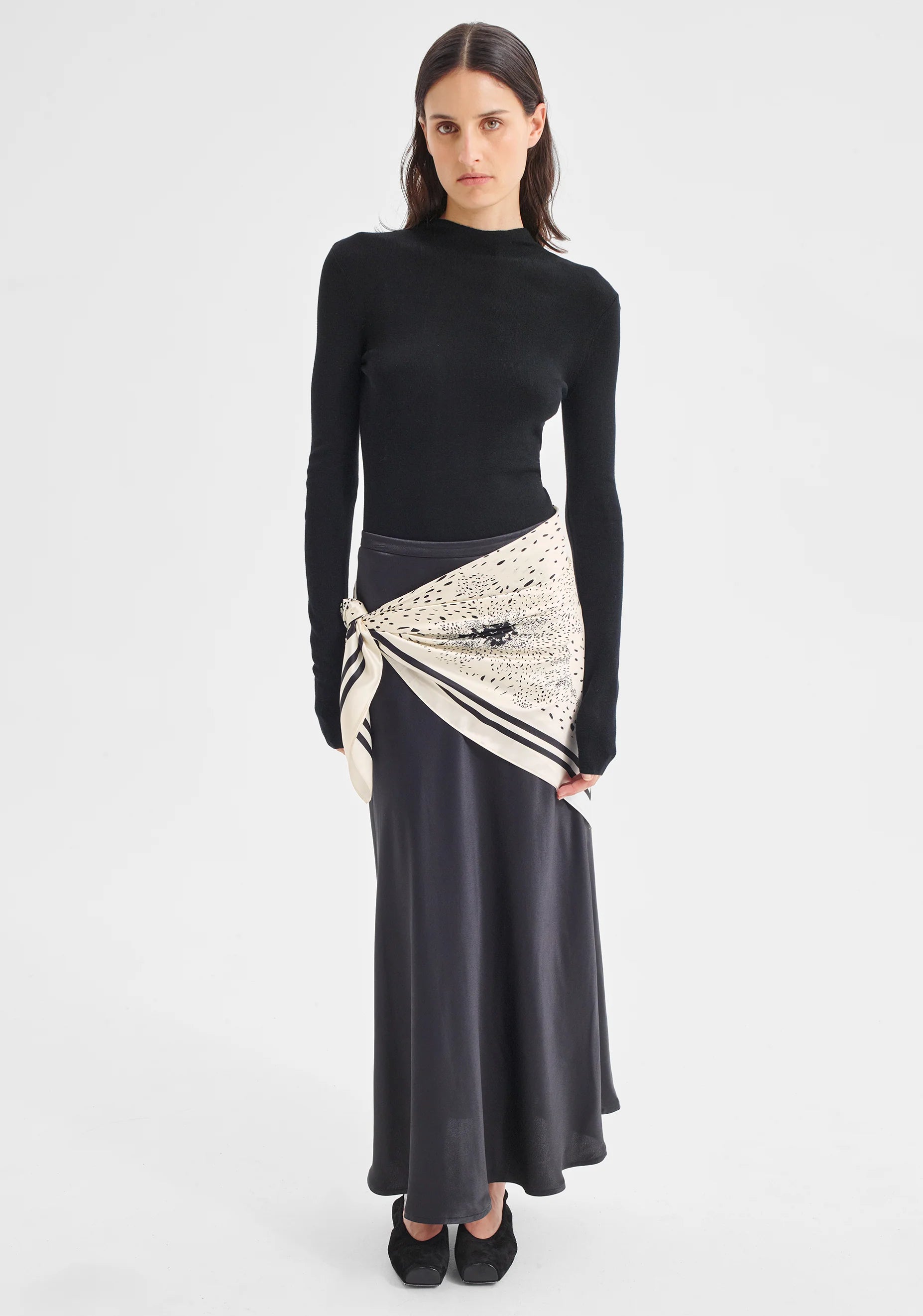 Morrison Florian Silk Scarf 90 Print