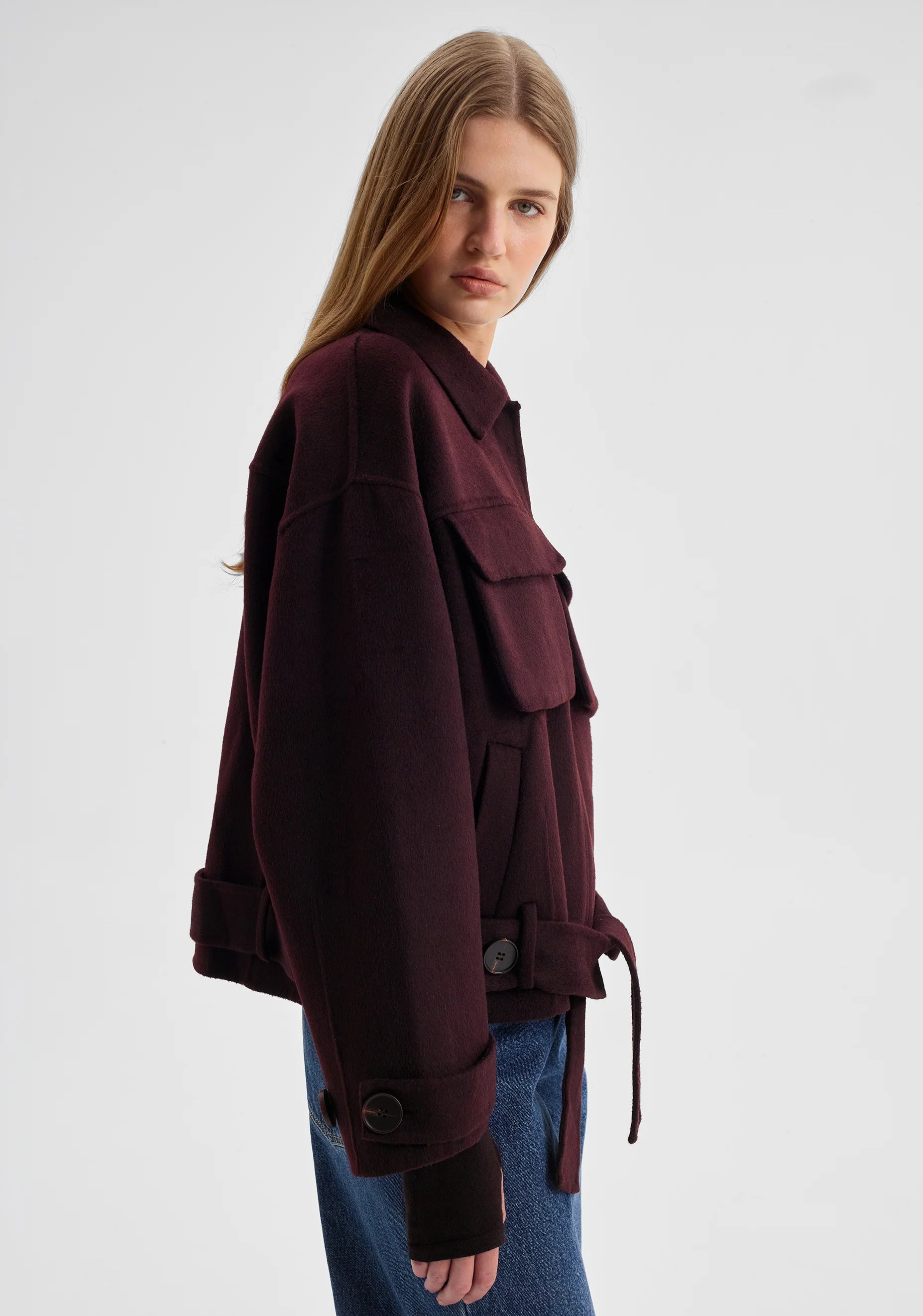 Morrison Wales Jacket Pinot