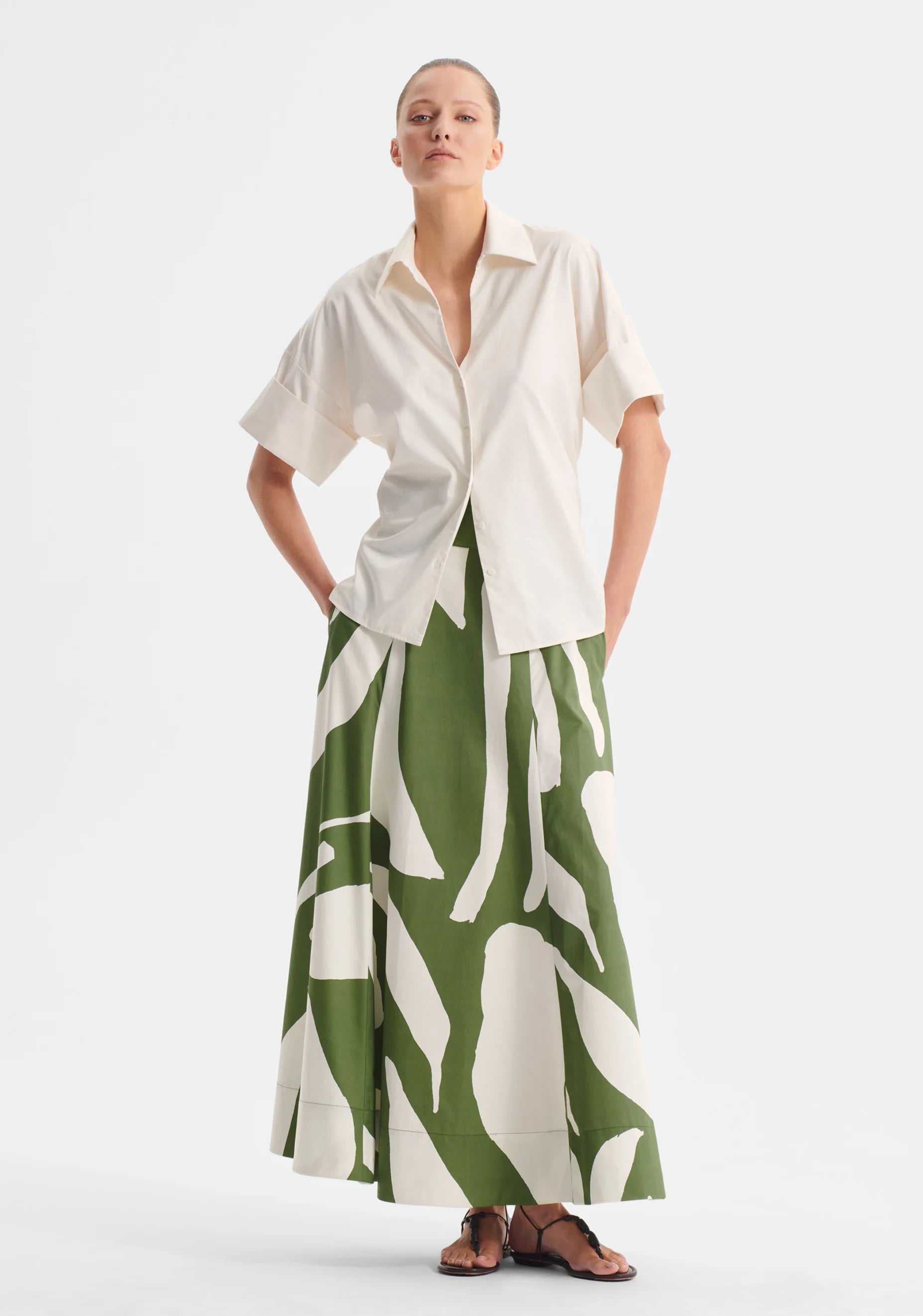 Morrison Zinnia Shirt Ecru